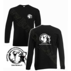 Long-Shirt Gothic gegen Missbrauch
