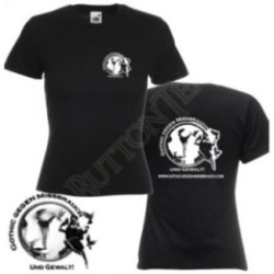 Lady-Shirt Gothic gegen Missbrauch