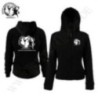 Lady Kapuzen Jacke - Gothic gegen Missbrauch