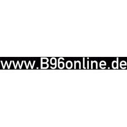 B96online Auto-Aufkleber