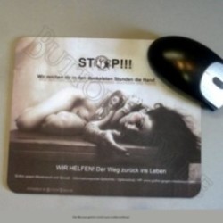 Mousepad - Gothic gegen Missbrauch