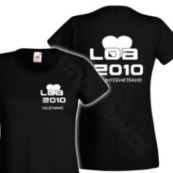 Loa2010 - Lady Fit Shirt mit Radio-Logo