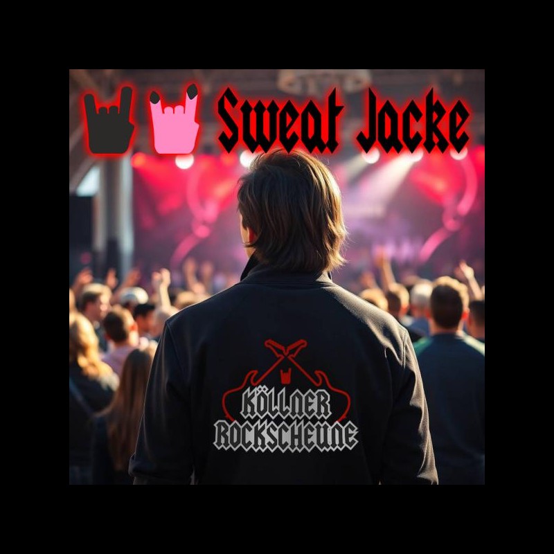 Sweat Jacke Köllner Rockscheune Sweat Jacke Köllner Rockscheune